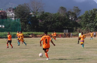 नवौं राष्ट्रिय : महिला फुटबलमा एपीएफले गण्डकीलाई हरायो  